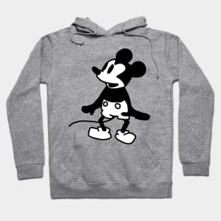 Cute Mouse and Steamboat Willie 1928 Hoodie